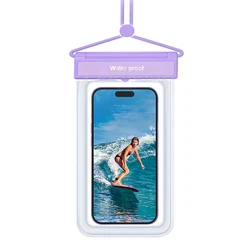 Universal Waterproof Phone Case and Mobile Cover (Purple)