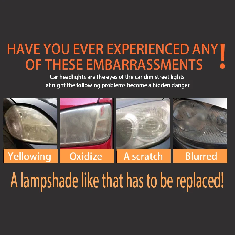 Clear Headlamp Lampshade Headlight Lens Housing+Glue For Jaguar XJ XJL 2010-2018 High quality auto parts 3