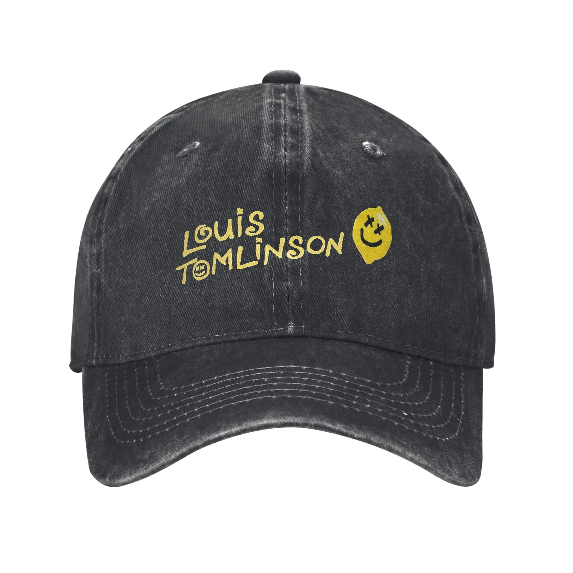 Louis Tomlinsons Lemonade Tour 2025, Zubehör, Baseballkappe, für Herren und Damen, modische Hüte, verstellbare Trucker-Mütze