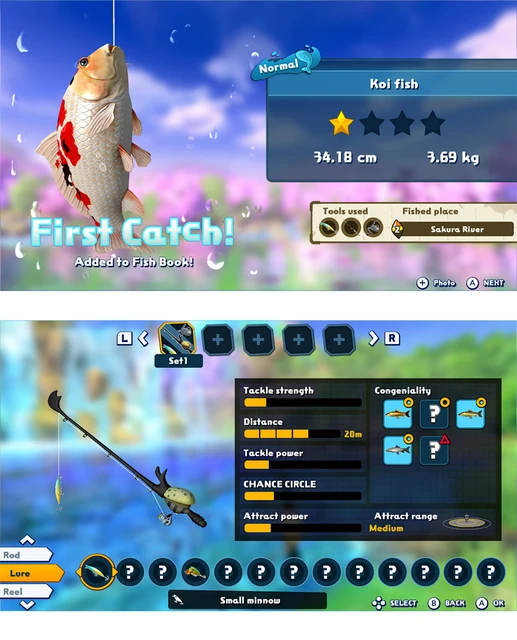 ตลับเกม Fishing Star World Tour (Nintendo Switch)