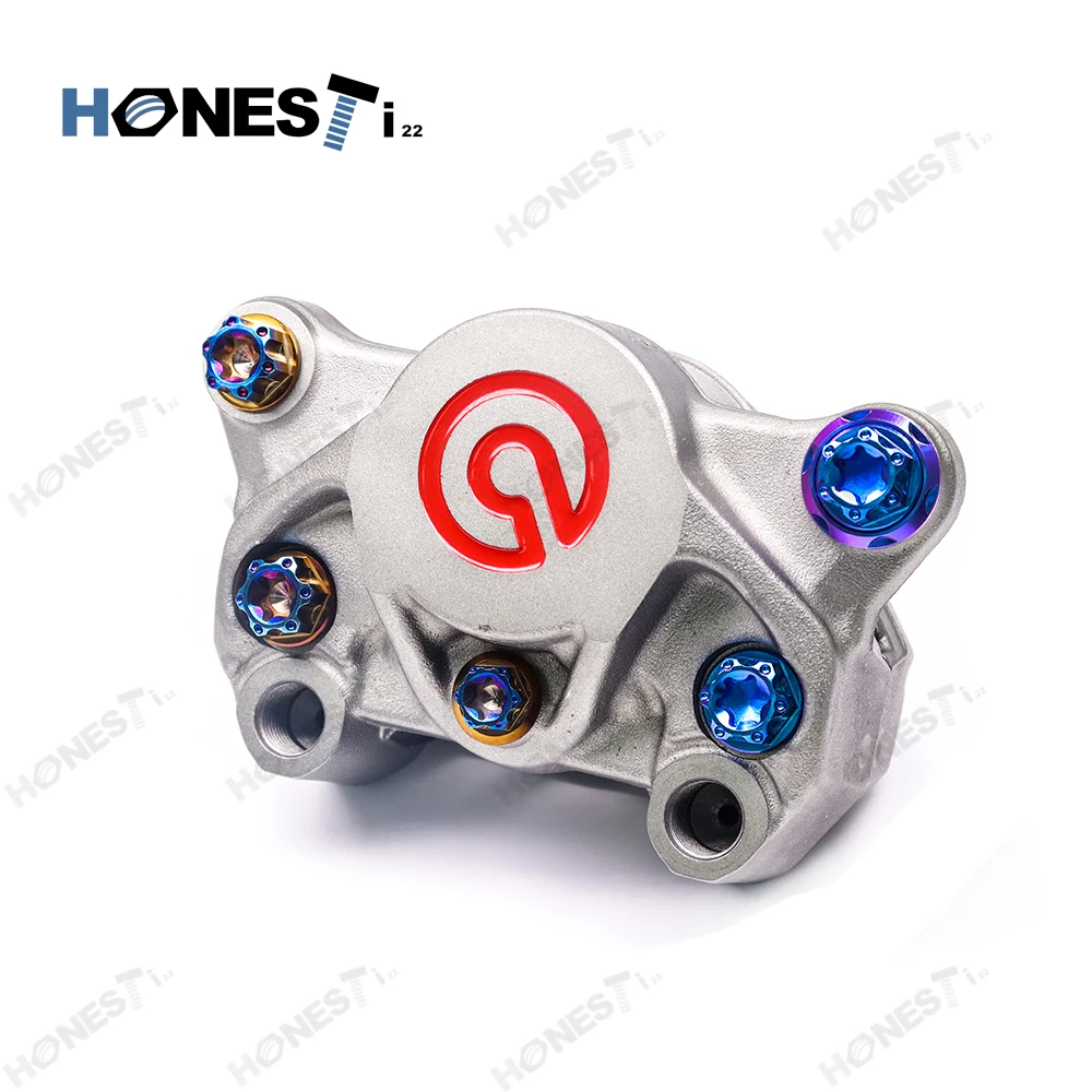 HONESTI22 Gr5 Titanium Bolts 1.25P M8X45/50/55/60mm CNC Small head screws ForMotorcycle Brakes modification