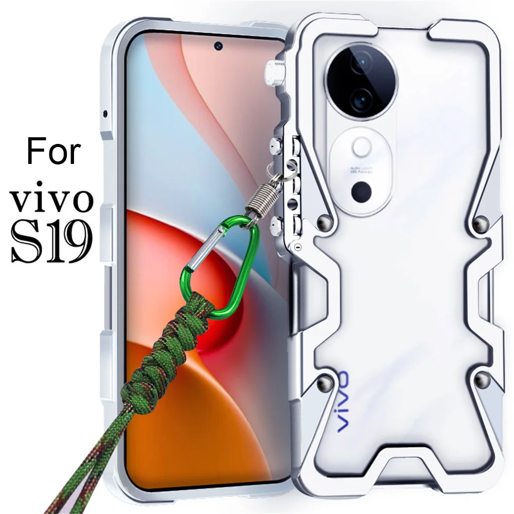 

Противоударный металлический бампер для Vivo S17 S18 S19 Pro