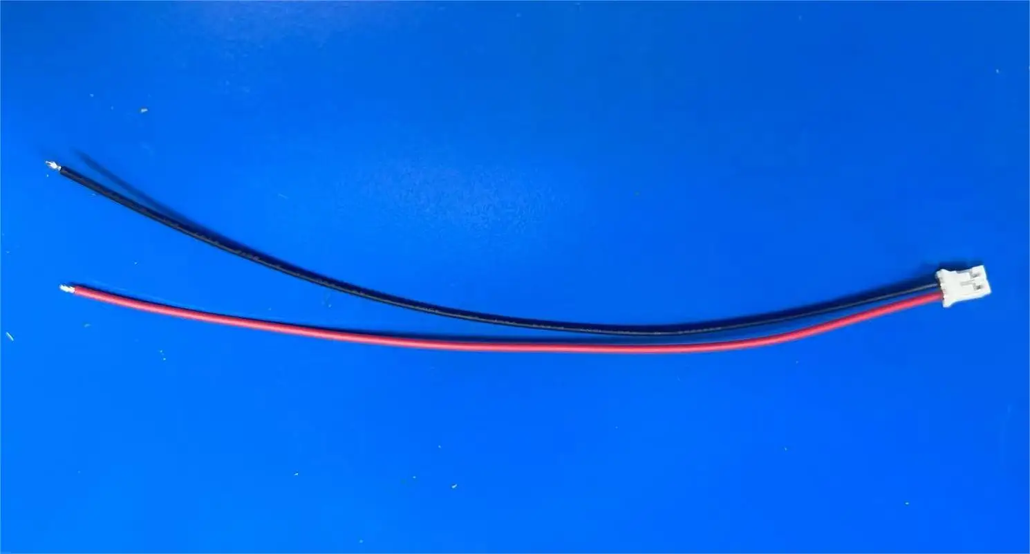 

PHR-2 Wire harness, JST PH 2.00mm, 2P, Dual Ends with Heat Shrink Tube, L=160mm, 100pcs per bag