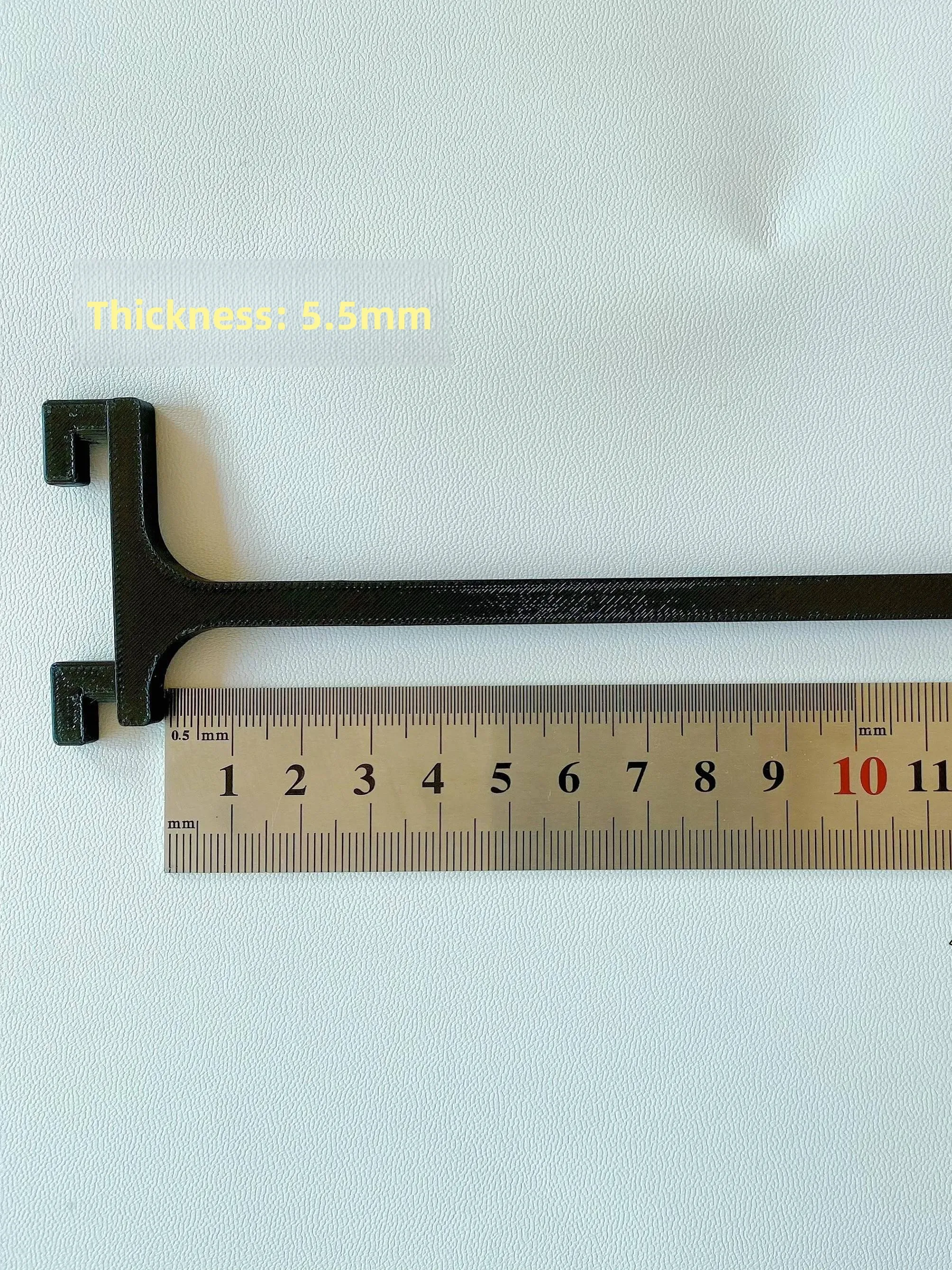 Extra Long 5cm Metal round Hole Hook for  SKADIS Hole Board Plastic Storage Organizer No Installation Required