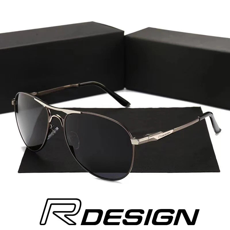 Stylish Men's Sunglasses UV400 High Quality Polarized Transparent Driving For Volvo Rdesign Accessories