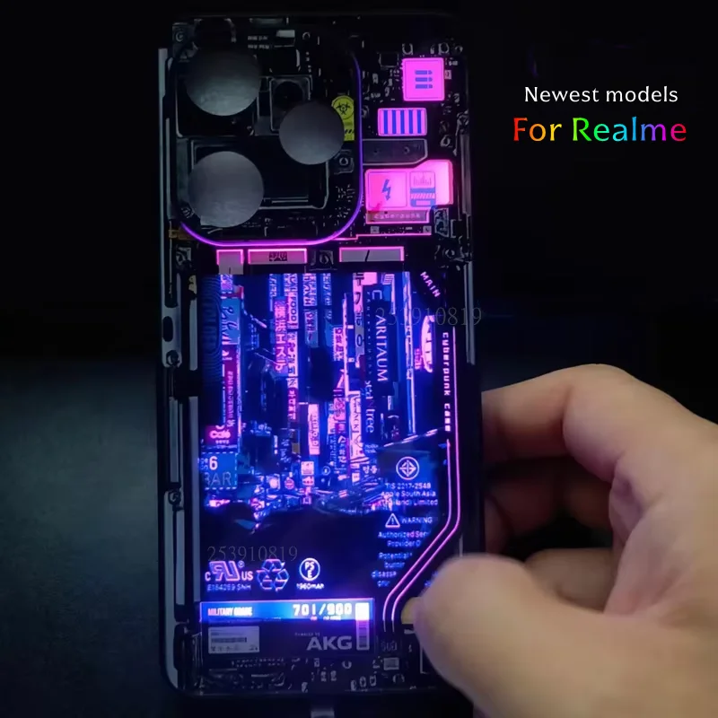 Illuminate LED Flash Case: Shining Anime Cover