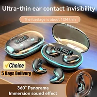 X55 Bluetooth Wireless Headphones Earbuds Ear Hooks Bluetooth Earphones Bass Noise Reduction Earbuds HiFi Stereo Headsets 1