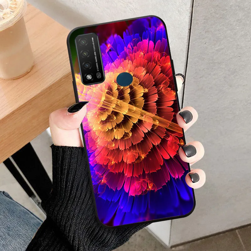 Lion & Cats Soft TPU Silicone Protector Cover - Black