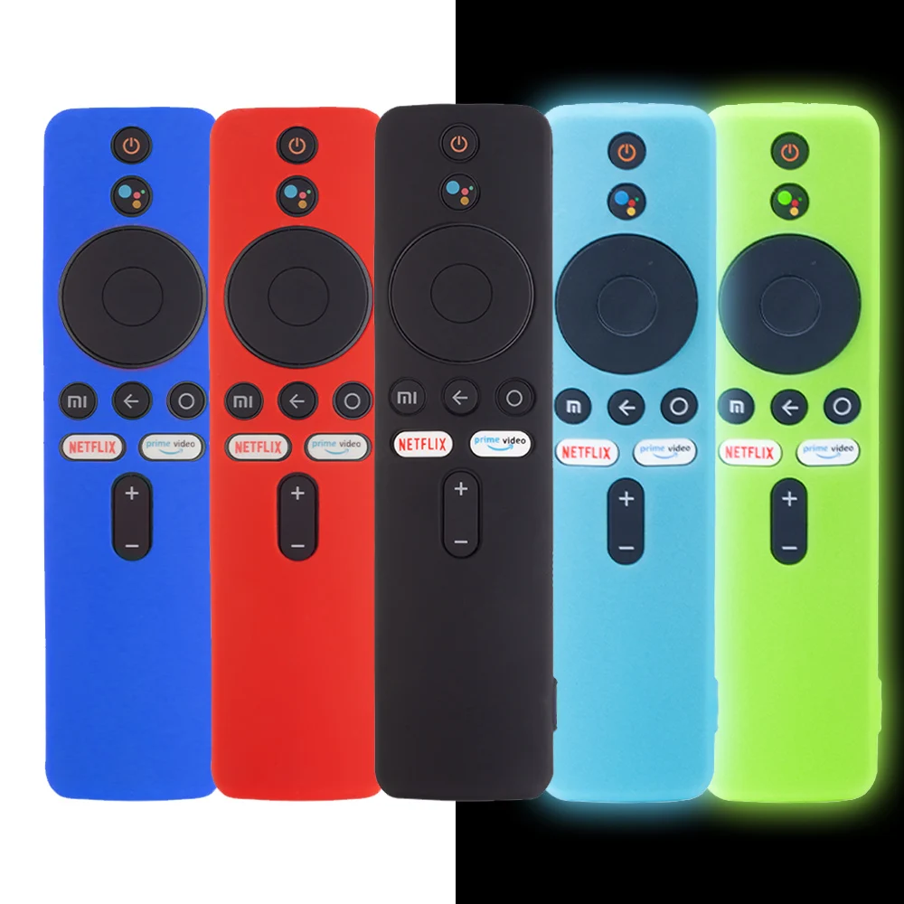 Silicone Remote Case for Xiaomi Mi TV Box S Remote Control Cover Shockproof Protector Shell for Mi TV Stick 1080P