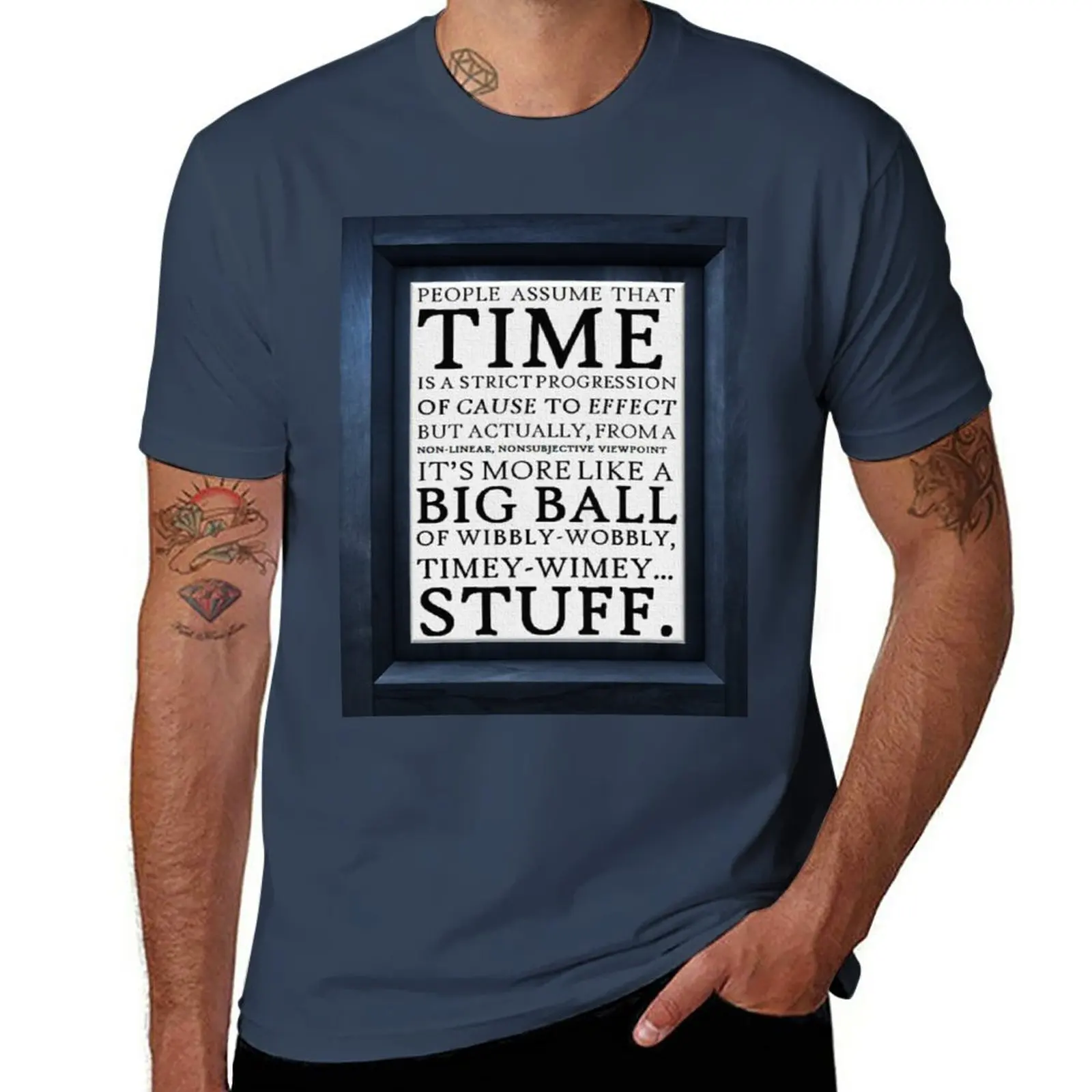 

New Wibbly-Wobbly, Timey-Wimey.. Stuff! T-Shirt cute clothes vintage t shirt T-shirt short men workout shirt