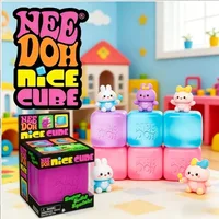 Needoh Nice Cube, outil sensoriel anti-stress pour l'anxiété et la concentration, cube sensoriel de bureau pour adultes et anti-anxiété pour enfants 1