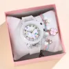 Kids's Watch For Cartoon Unicorn Watches Glow at Night Silicone Band Cute Wristwatch For Boys Girls Students 4