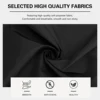 Black Stylist Apron Waterproof Hairdressing Coloring Shampoo Haircuts Cloth Wrap Hair Salon Tool 5