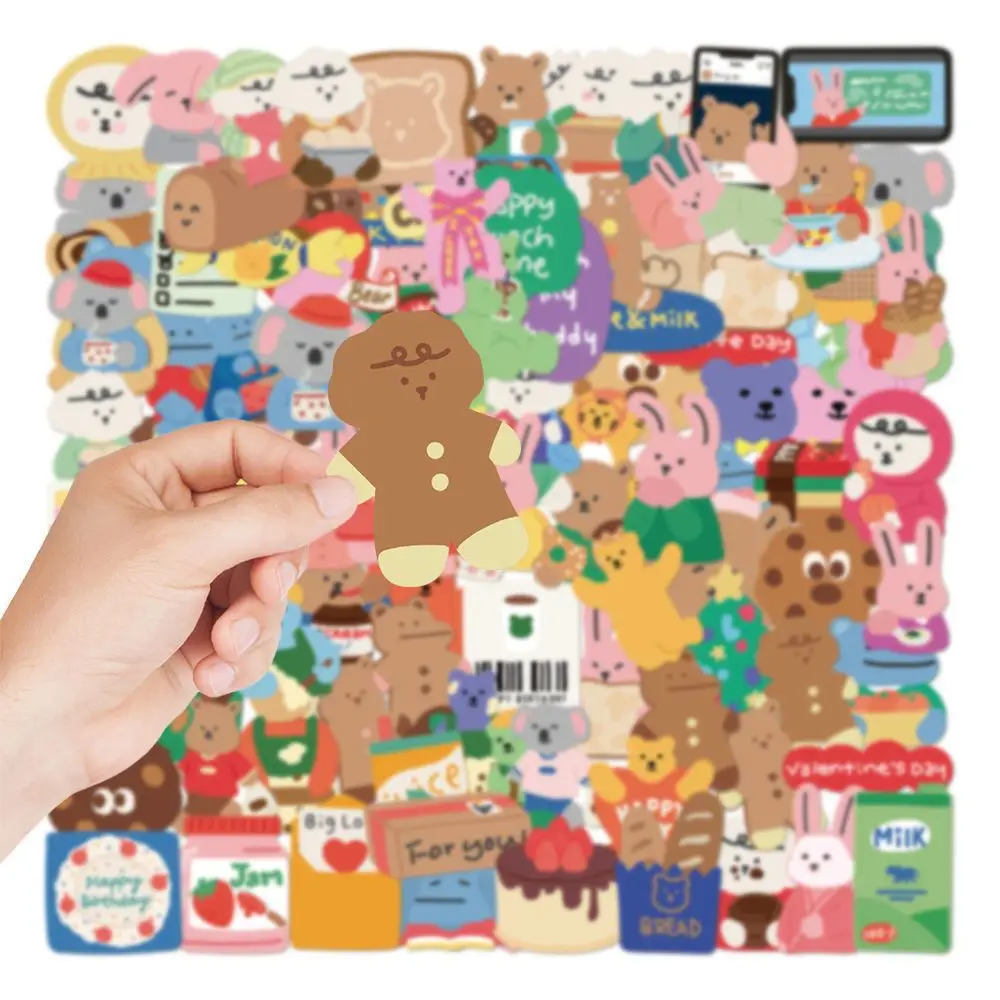 100PCS Cartoon Stickers DIY Kids Toys Decals for Loptop Notebook Skateboard Phone Waterproof