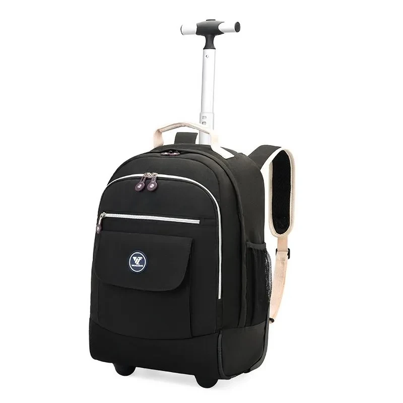18 Inch School Trolley Bags School Wheeled Backpack For Girls Travel Trolley Bags For Boys School Bag Wheels For Middle School