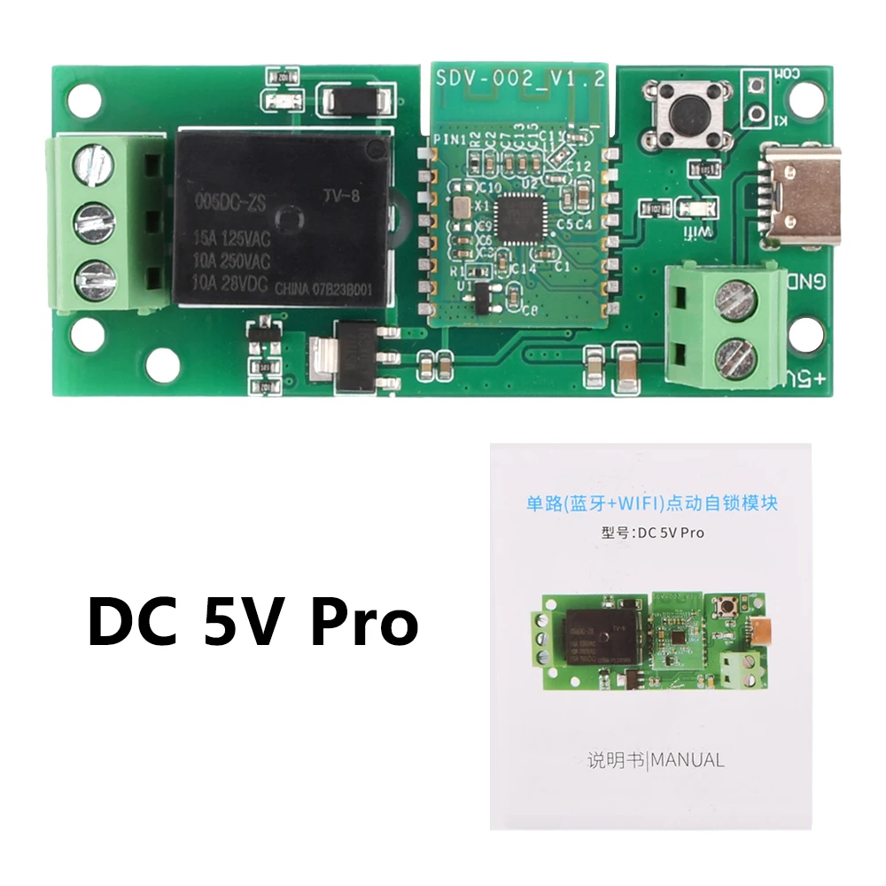 Smart WiFi Relay Module for Remote Home Automation Control