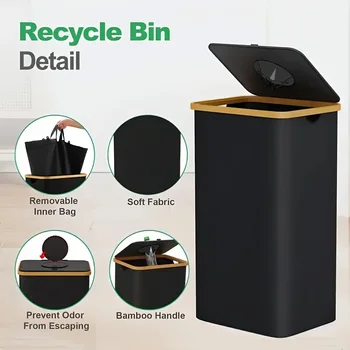 Folding Laundry & Recycling Bin 1