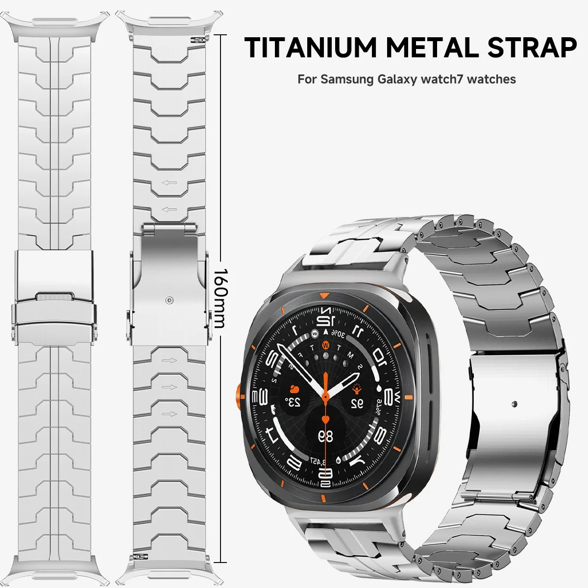 Titanium Band For Samsung Watch Ultra