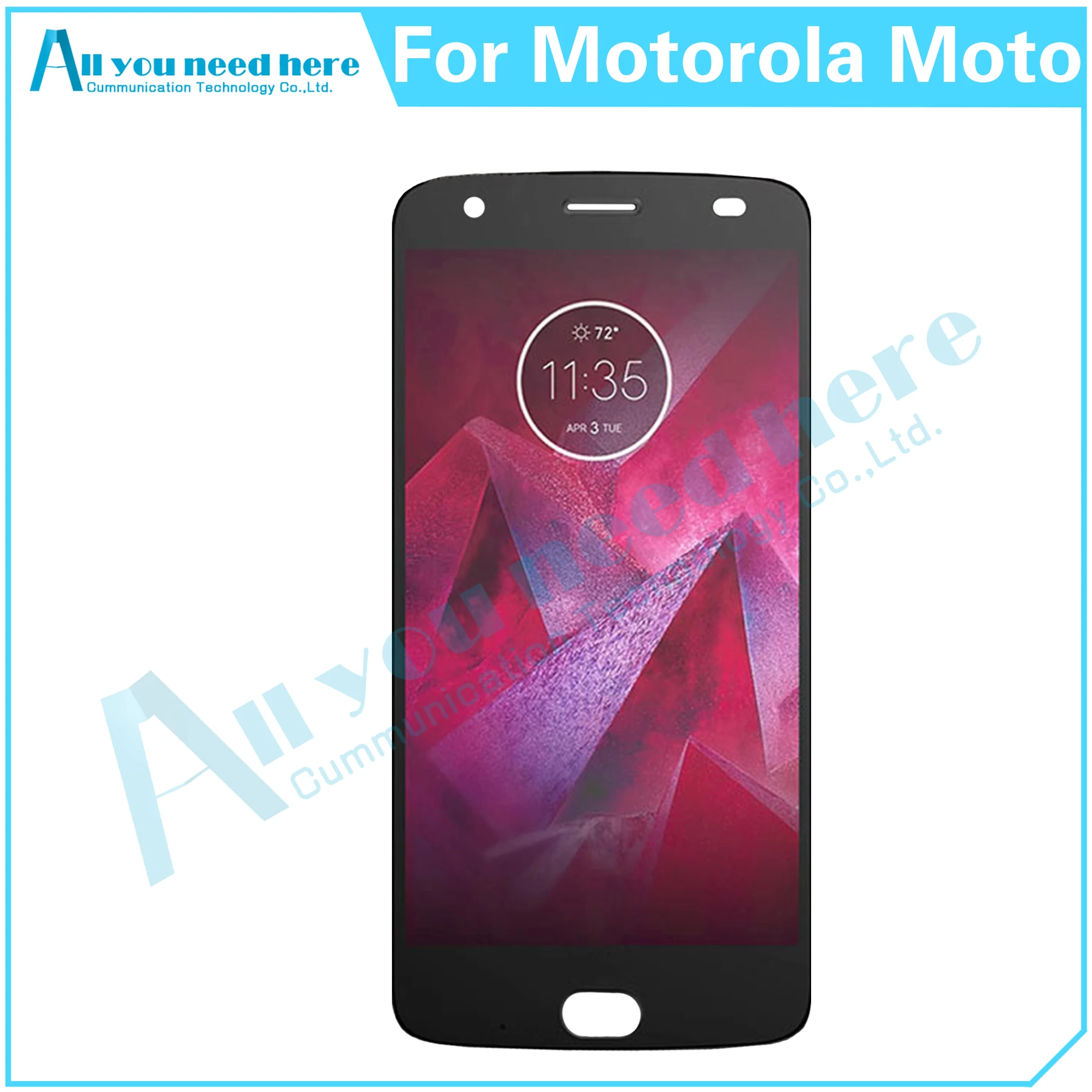 

For Motorola Moto Z2 Force XT1789 XT1789-05 LCD Display Sensor Touch Screen Digitizer Assembly For Z Force 2nd Gen Replacement