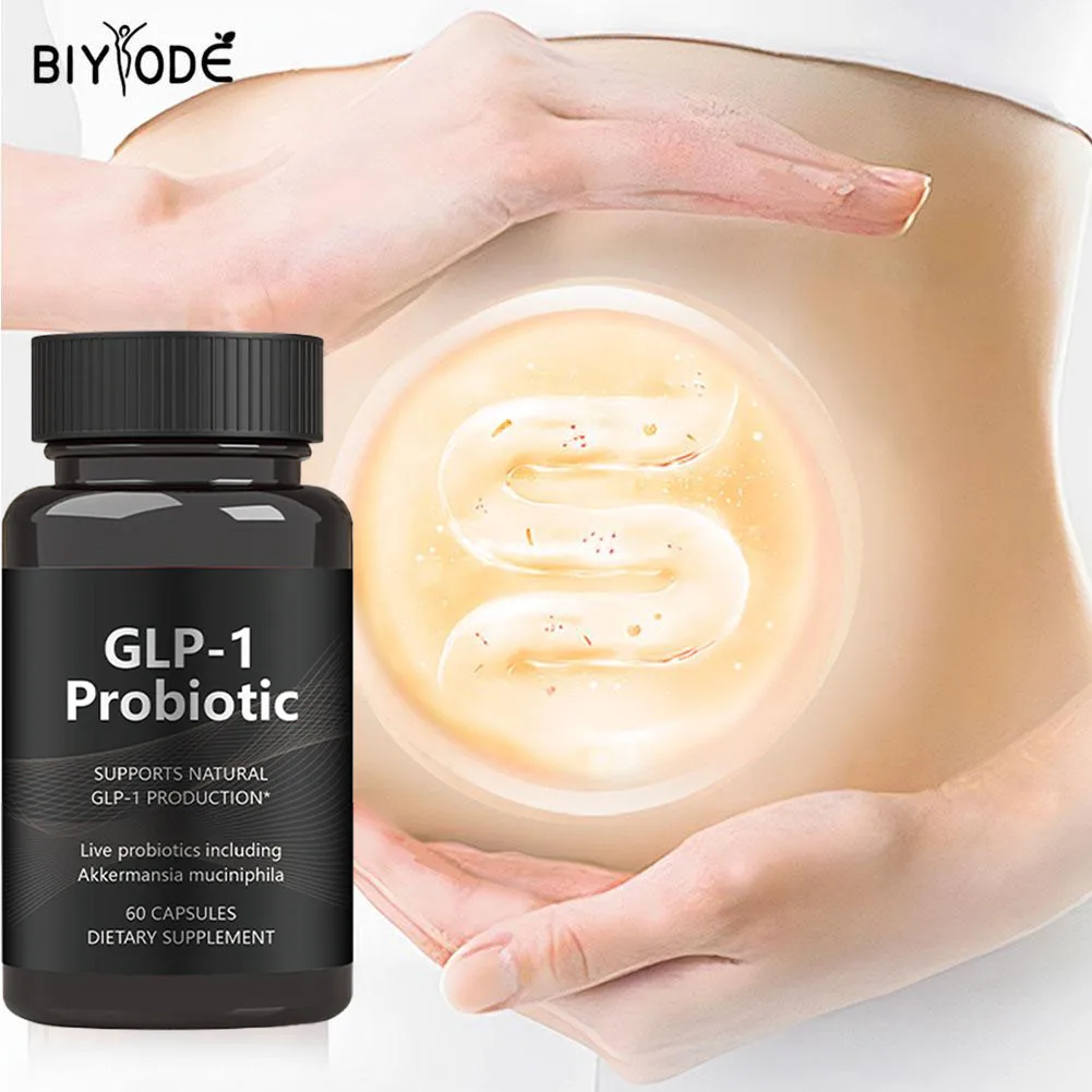 Glp-1 Probiotic Capsule Inhibits Appetite Promotes Insulin Secretion Supports Intestinal Health 60 Capsules