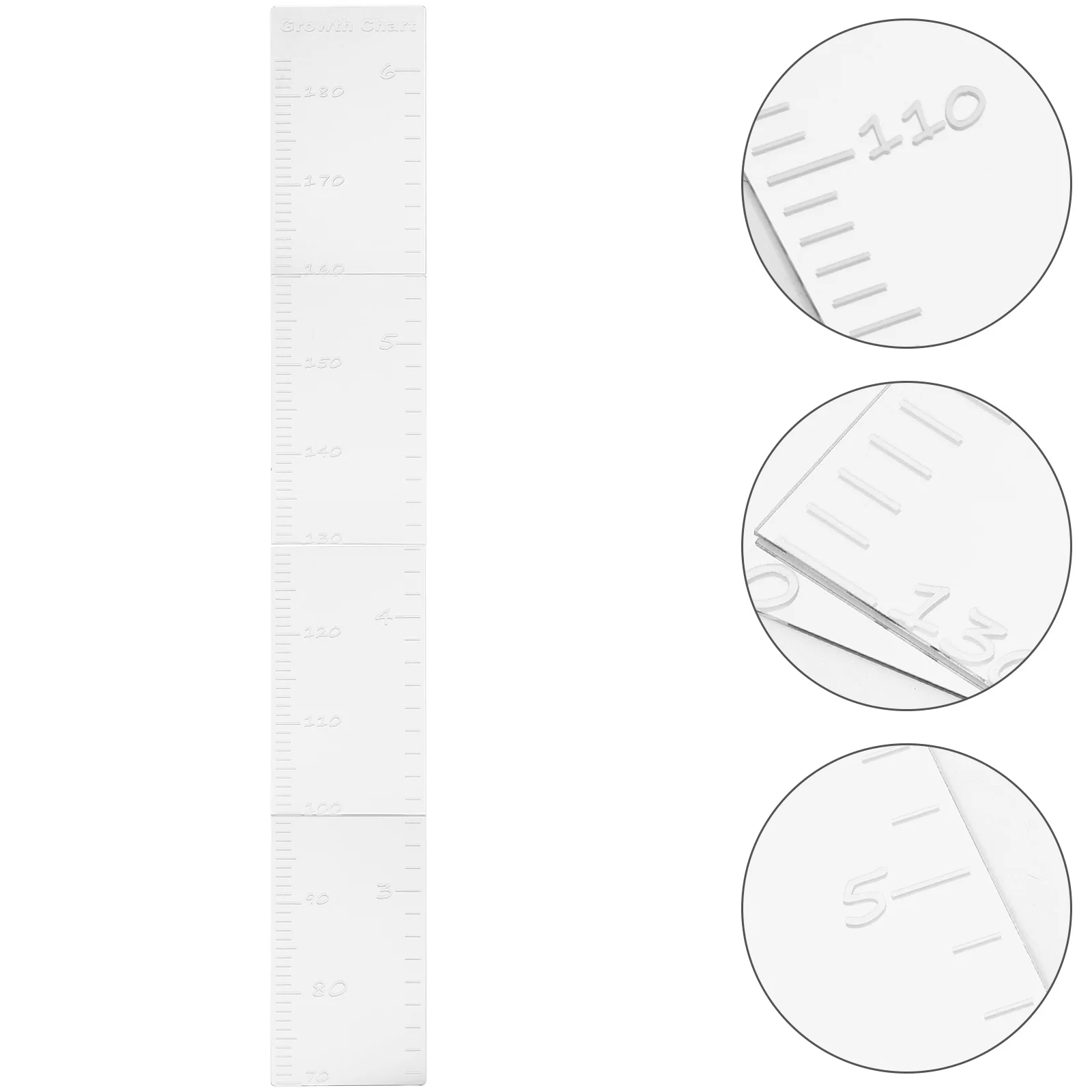 

Growth Chart Wall Label Baby Height Indicator Tape Ruler Height Growth Chart Decor