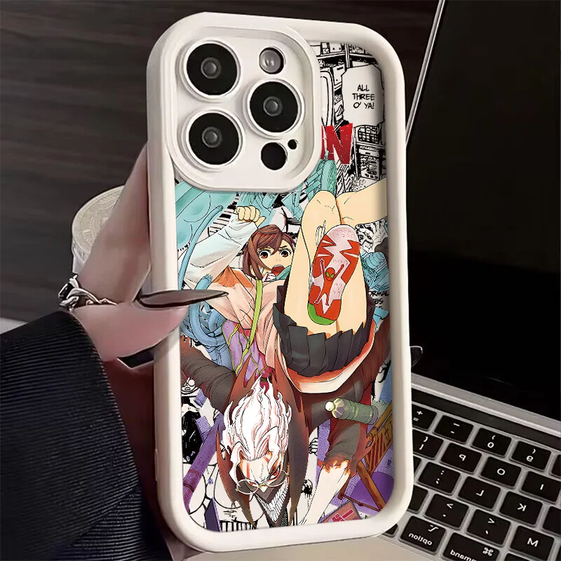 Hot Anime Dan Da Dan Soft Silicone TPU Phone Case Back Cover