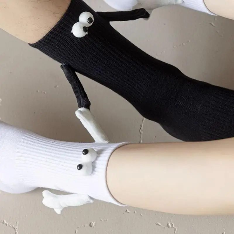 Calcetines Con Manitas Y Ojos Magneticos Para Pareja 1 Par | Meses Sin