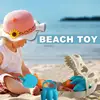 Outdoor Sand Beach Toys For Kids 9Pcs Sandbox Set Beach Game Toy With Dinosaur Sand Model Shovels Rake For Children Play Sand 5