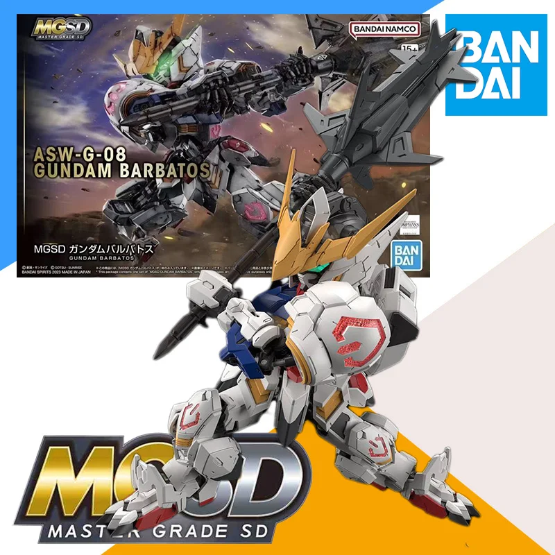 

In Stock Bandai Original MGSD 1/200 ASW-G-08 GUNDAM BARBATOS Action Figure Assembly Model Kit Toy Gift for Children
