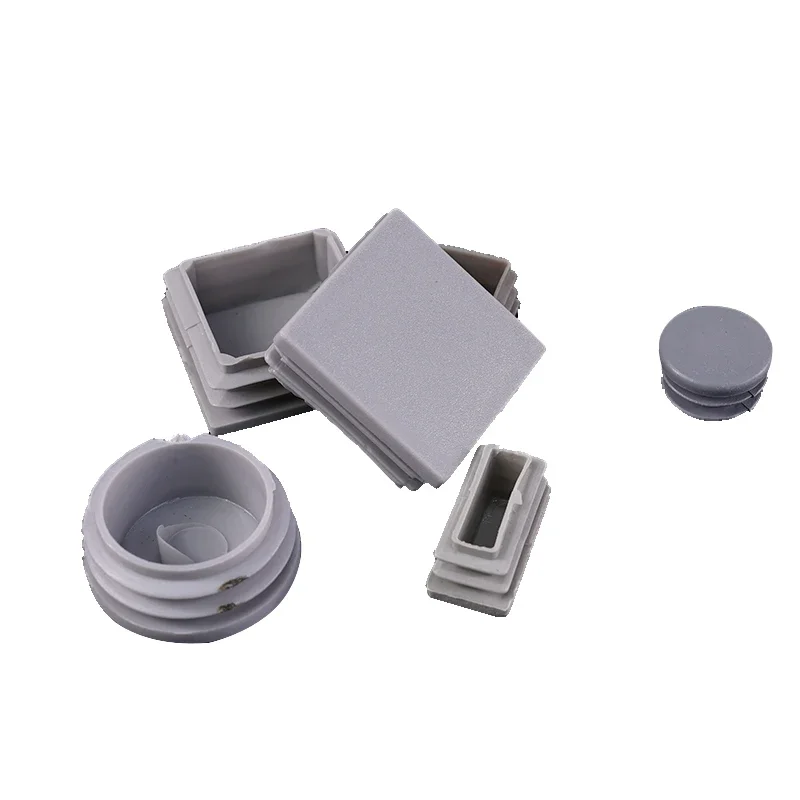 Plastic Square Tube Pipe Blanking End Cap Bung Inner Plug Dust Cover Furniture Chair Table Steel Leg Protector 10pcs Silicone Rubber Plugs Pipe End Cap Rubber Caps Silicone Rubber Caps Floor Protector Caps