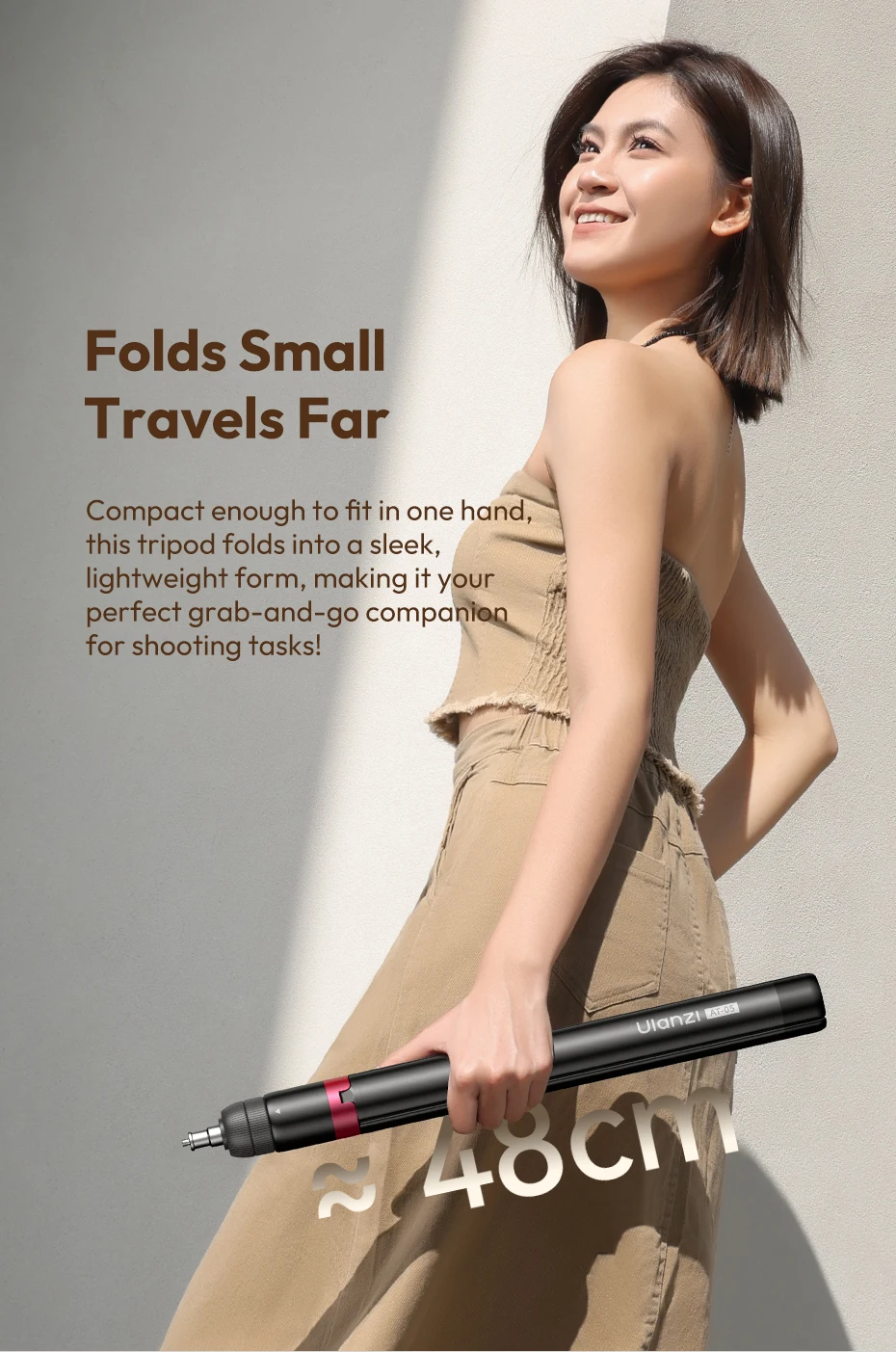 Ulanzi AT-05 2M Heavy Duty Foldable Light Stand description image 3