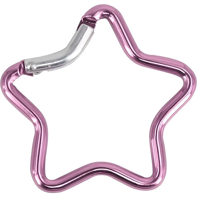 Climbing Buckle 1PC Pentagram Aluminum Alloy Mountaineering Star Quick Hanging Clothing Accessories