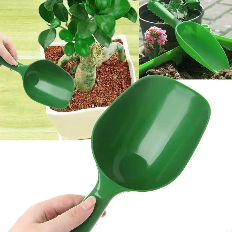 Soil Plastic Spades Shovel Cup Succulent DIY Bonsai Plant Helper Garden Tool Shovel For Digging Soil