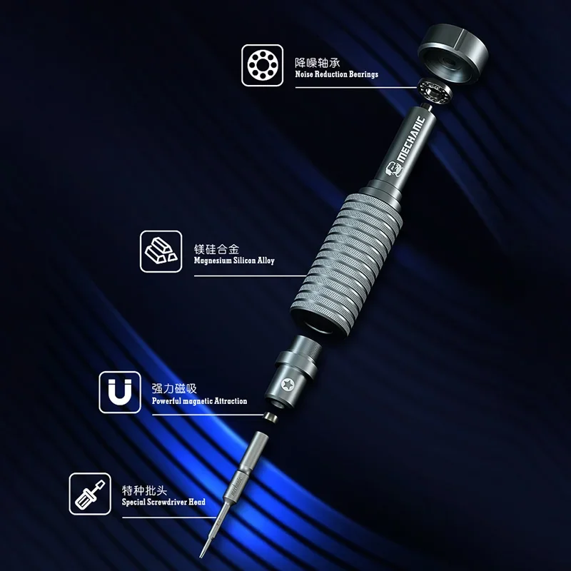 Screwdriver Set Mechanic Convex Cross Torx T2 Y0.6 Pentalobe Phillips for Phone Watch Tablet Repair