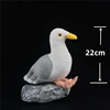 Seagull High Fidelity Anime Cute Plushie Sea Mew Bird Plush Toys Lifelike Animals Simulation Stuffed Doll Kawai Toy Gifts Kids 3