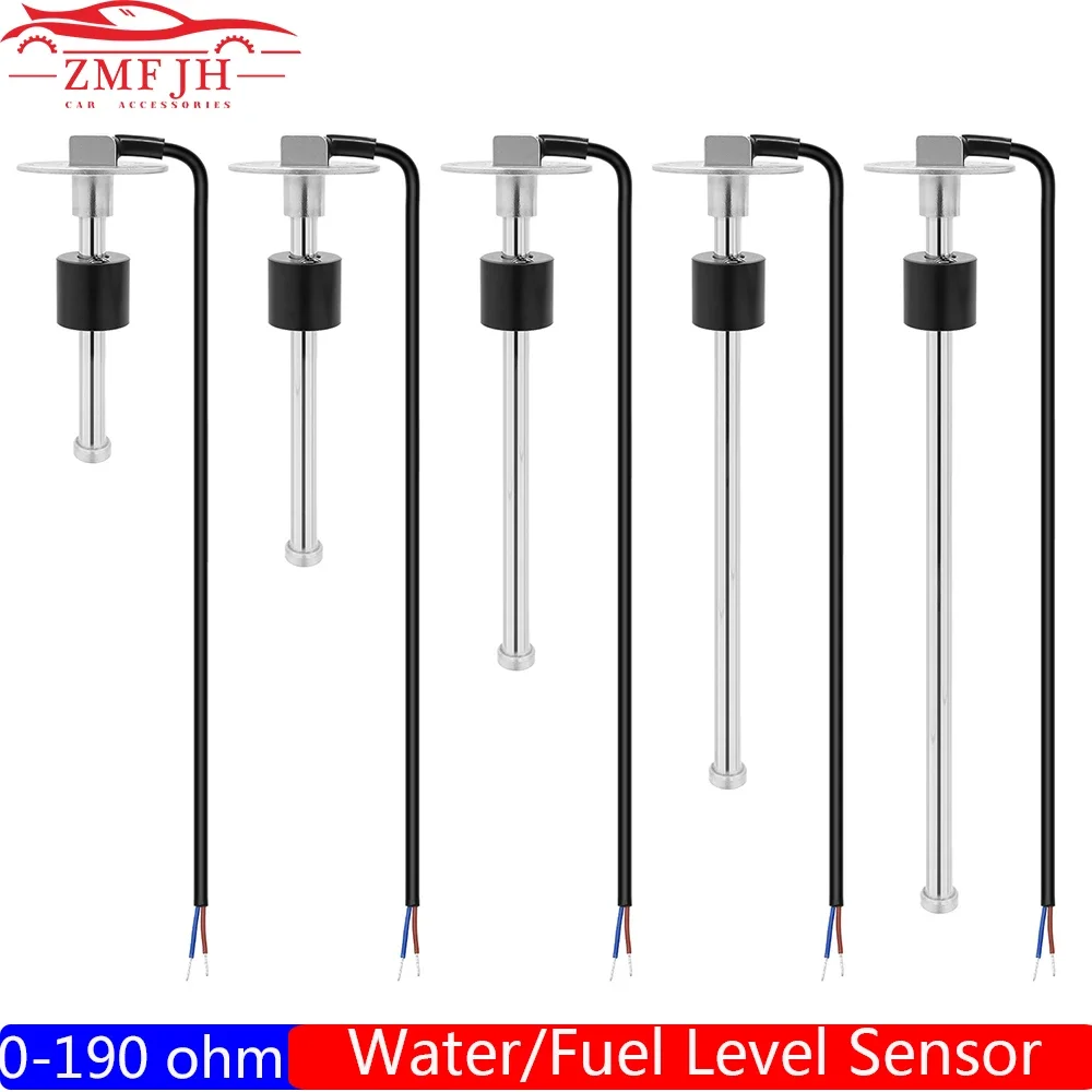 52mm brandstofmeter met brandstofniveausensor 200mm 0-190ohm 52mm brandstofmeter met brandstofniveausensor 200mm 0-190ohm