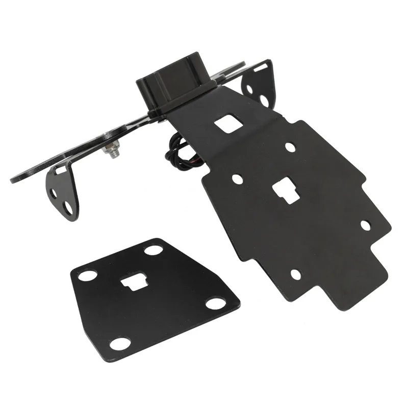 License Plate Holder Bracket Kit For Suzuki GSX-S750 GSXS750 GSX-S GSXS 750 GSX S750 Tail Tidy Fender Eliminator with LED Light license plate holder motorcycle license plate holder motorcycle license plate