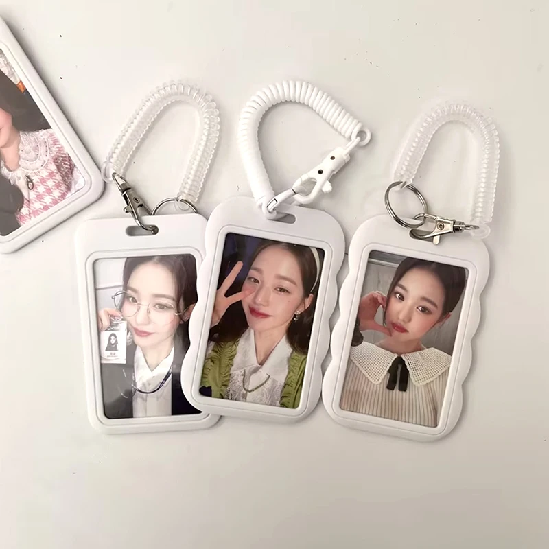 Photo Frame Kpop Photocard Holder Binder Photo Display Frame Idol Photo Frame Keychain Desk Accessorie Bags Hanging Pendants Keychains