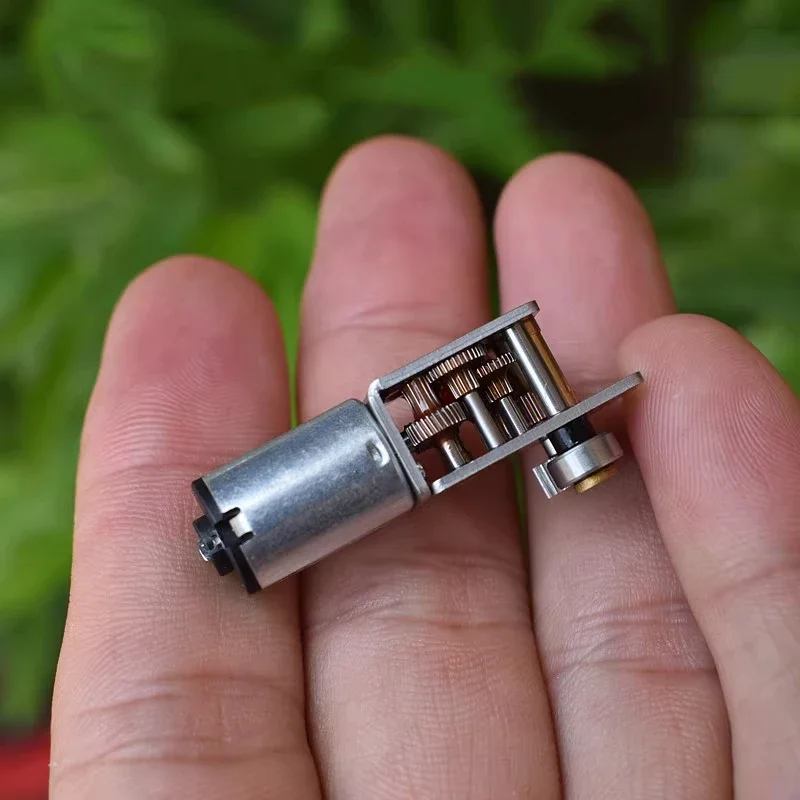 미니 N20 풀 메탈 웜 기어 모터 22RPM 저속 직각 샤프트 DIY 3D 프린팅 펜용 DC 3.7V 4.2V 5V 기어 감속 모터