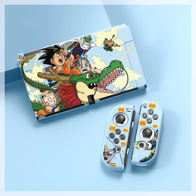 Dragon Ball One Piece Soft Shell Protective Case for Nintendo Switch OLED Shell Anti-vibration Protective Case Accessories Gifts 4