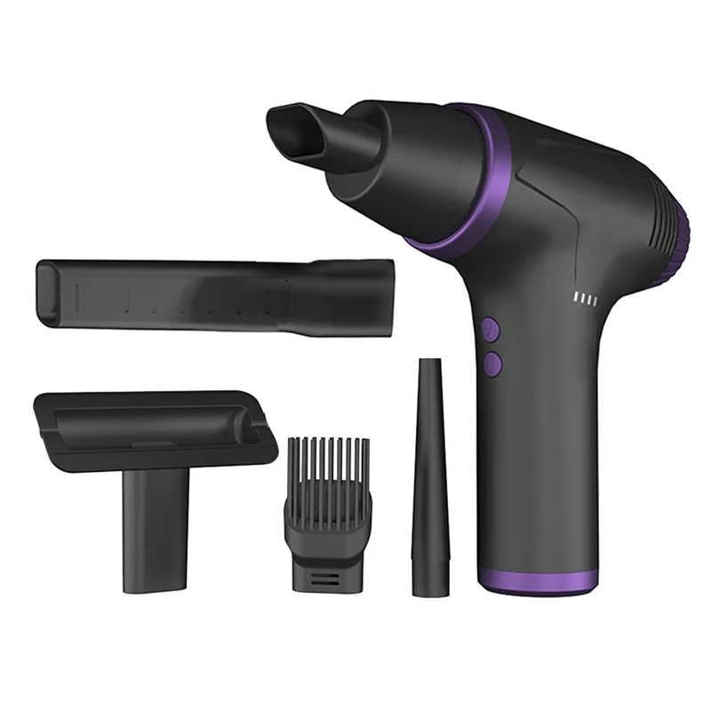 

78000RPM Wireless Air Duster 2 In 1 Vacuum Cleaner Handheld Dust Blower Compressed For PC Camera Home Cleaning