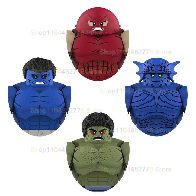 7CM 새로운 움직이는 모델 미니 브릭 히어로즈 조립 호환 액션 피규어 퍼즐 빌딩 블록 장난감 선물 AF344-369