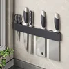 Kitchen Multifunctional Knife Holder for Wall No Drilling Incl Self Adhesive Tape Wall Mounted Rack Used To Store Cutting Tools 3