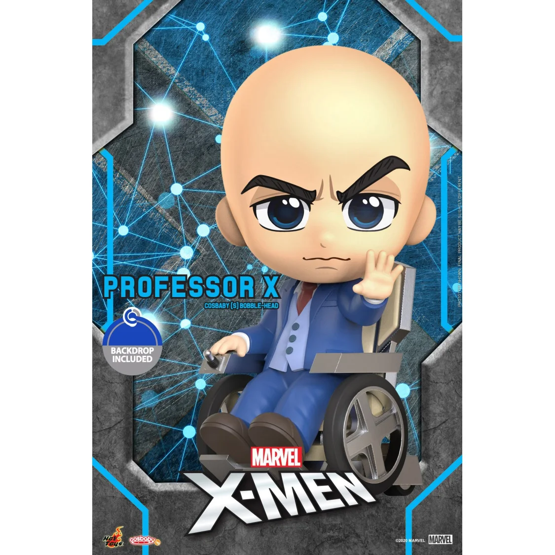 

In Stock 100% Original HOTTOYS COSBABY COSB805 PROFESSOR X X MEN Movie Character Model Collection Artwork Q Version