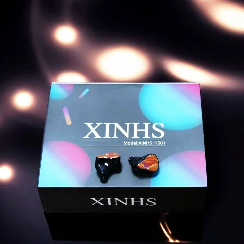 XINHS-HS01有線イヤホン,ハイファイ,1dd 4ba,iem - AliExpress 44