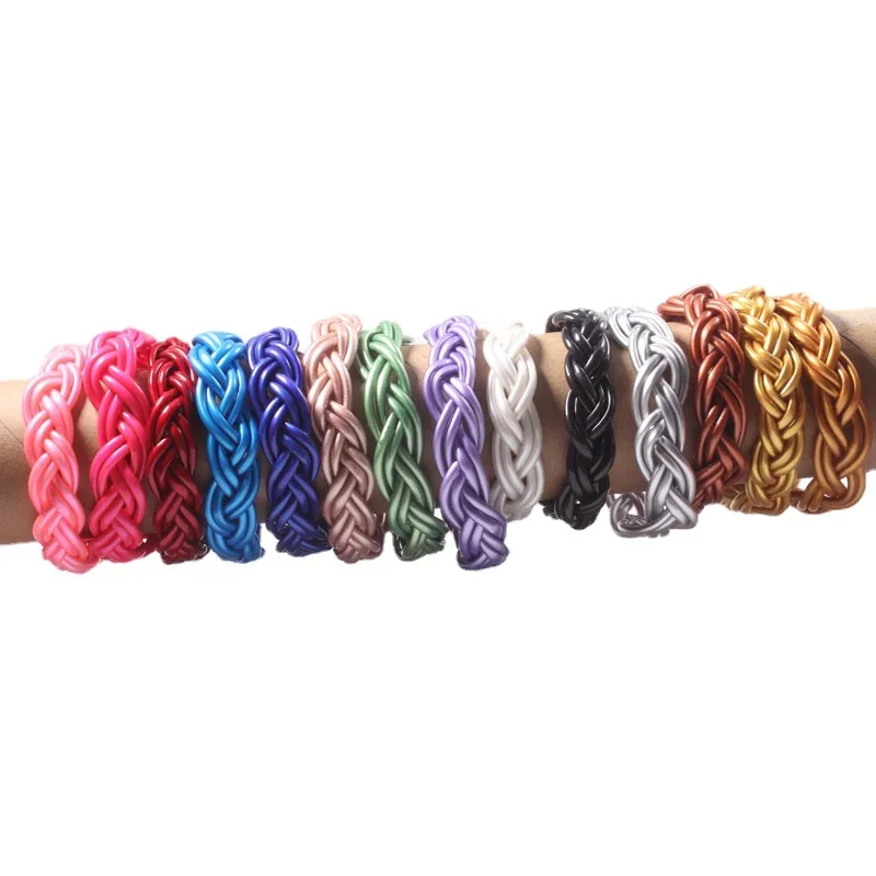 1PC Fashion Silicone Bracelet Glitter Jelly Bangles Bracelets for Women Waterproof Beach Party Bracelet for Women 3