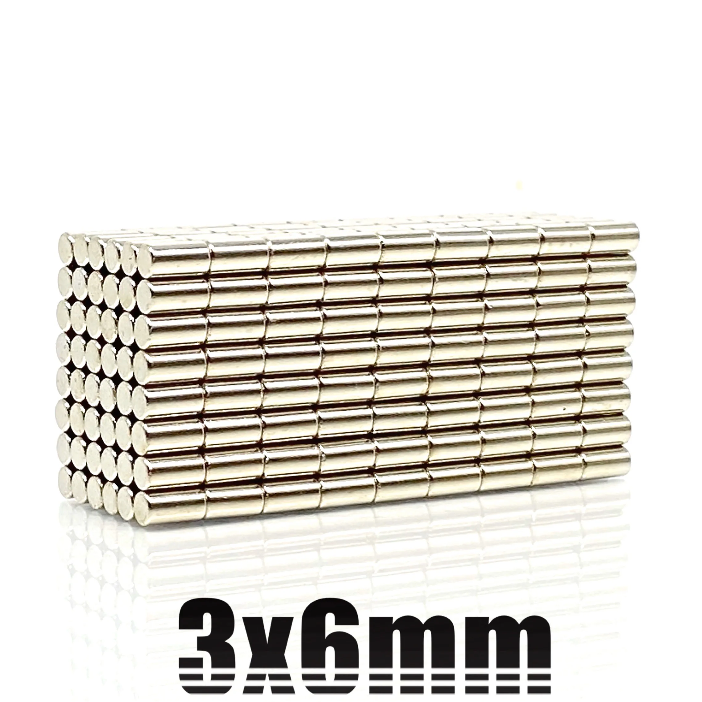 50~1000pcs 3×6 mm Minor Search Magnet 3mm x 6mm Bulk Small Round Permanent Magnets 3x6mm Disc Neodymium Magnets strong 3*6 mm
