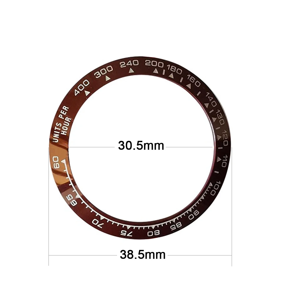 

Blue Green Luminous Watch Bezel 38.5/30.5mm Ceramic Scale Ring Bezels for Daytona 116500 Watch Part