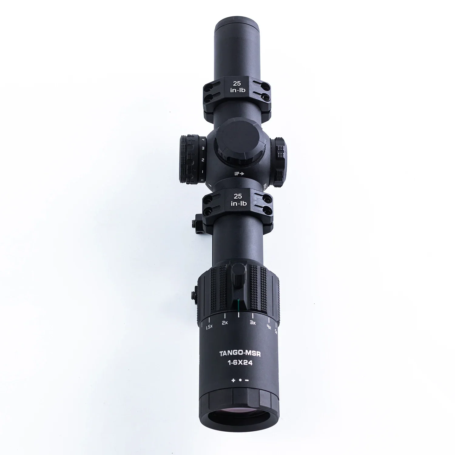 Tango MSR 1-6x24mm Riflescope; MSR-BDC6 Reticle with Alpha MSR Cantilever Mount