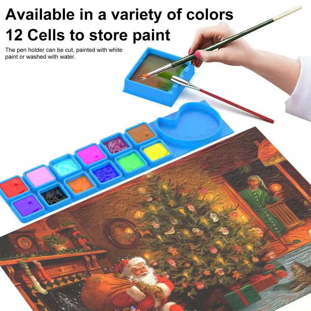 Silicone Drawing Mat for Kids Heat-resistant Silicone Painting Mat Versatile Waterproof Painting Pad for Jewelry